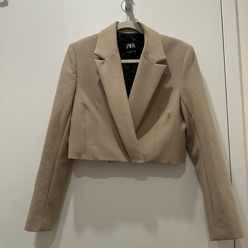 Zara Cropped Blazer